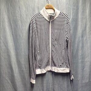Lululemon Striped Zip-Up Jacket size 10